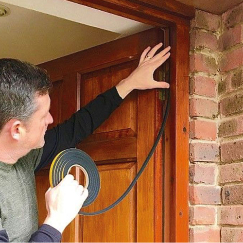 Installing Rubber Weatherstrip Tape