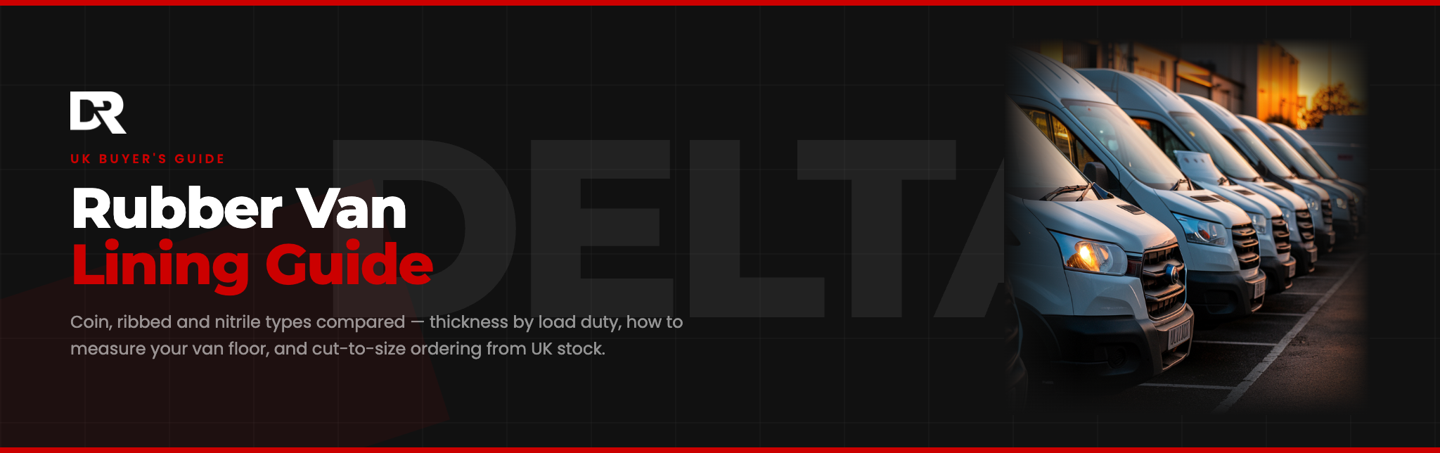 Rubber Lining for Vans Blog