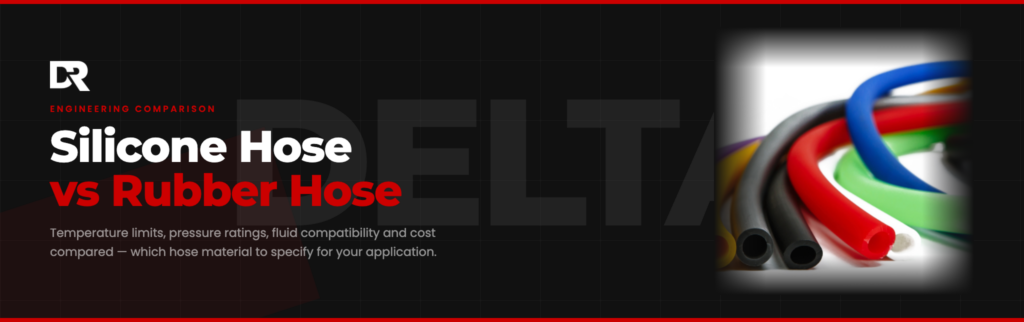 Silicone Hose vs Rubber Hose UK